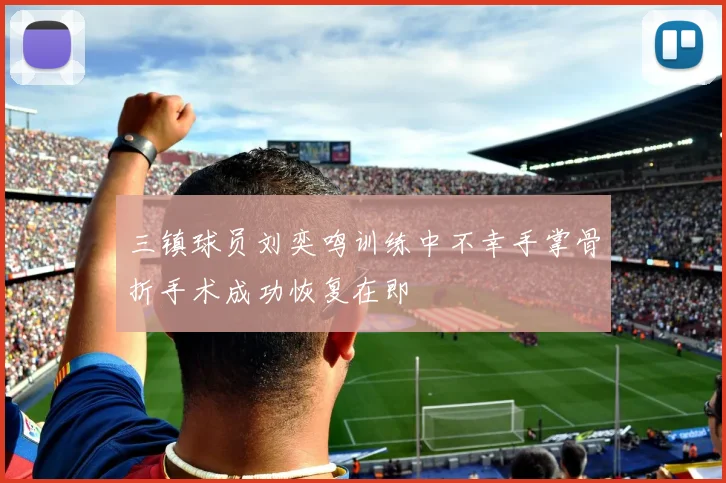 三镇球员刘奕鸣训练中不幸手掌骨折手术成功恢复在即